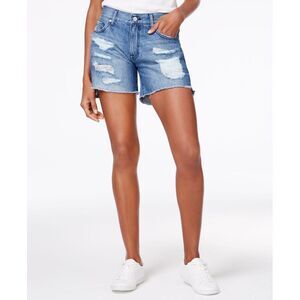 M1858 Ryder Ripped Denim Shorts